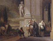 Jan Weenix The Departure of the prodigal son oil painting picture wholesale